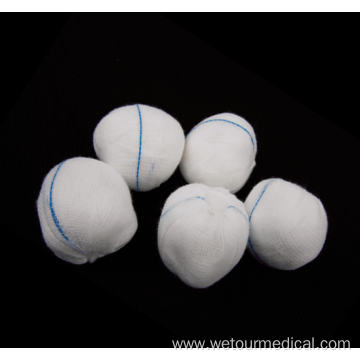 Absorbent 100% Cotton Medical Gauze Balls
